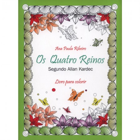 QUATRO REINOS (OS) - SEGUNDO ALLAN KARDEC - LIVRO PARA COLORIR