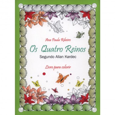 QUATRO REINOS (OS) - SEGUNDO ALLAN KARDEC - LIVRO PARA COLORIR