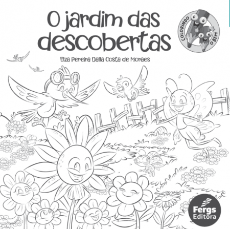 O jardim das Descobertas para colorir